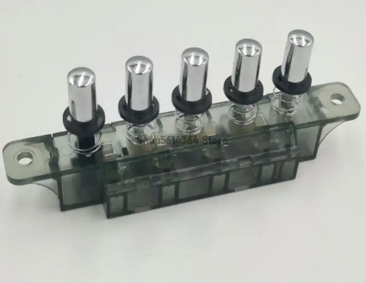 MQ165 AC 250V 4A 5 Push button Piano Type Keyboard Switch for Range Hood