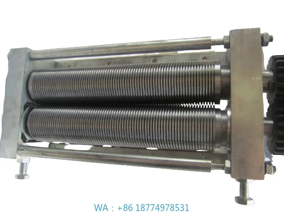 Tagliatelle a rullo per produzione di tagliatelle elettriche automatiche in acciaio inossidabile