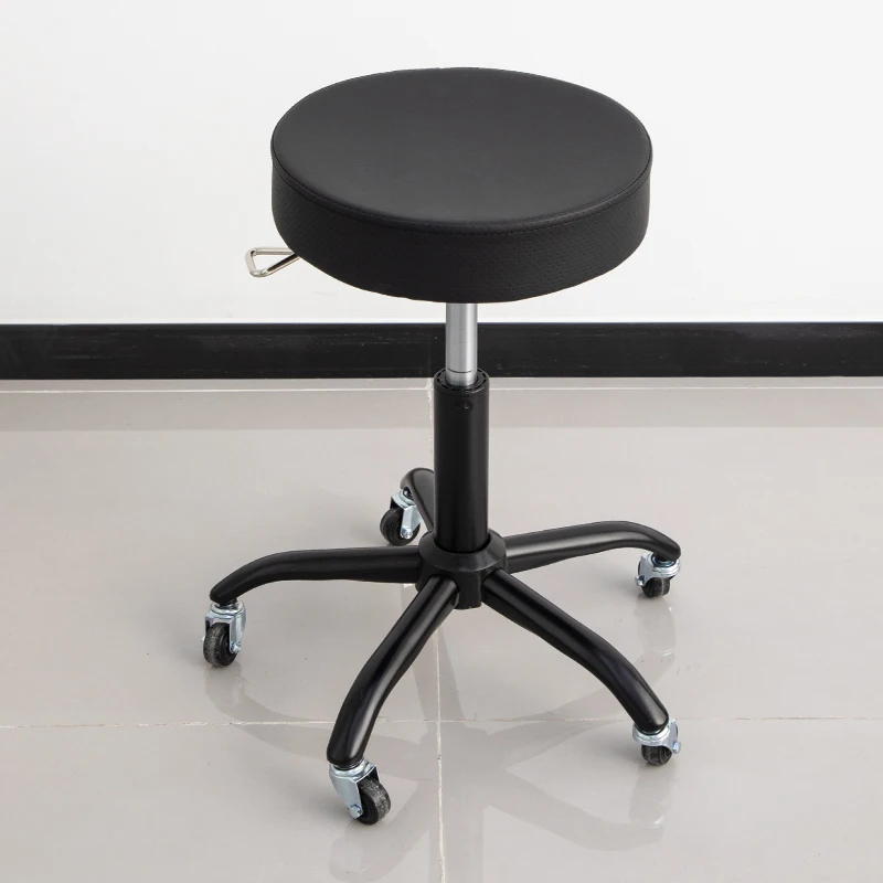 *Large Bench Lifting round Stool Rotating Pulley