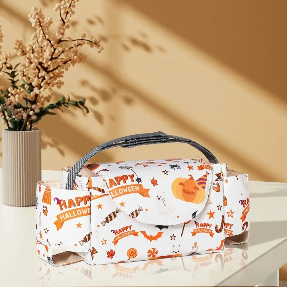 

Multifunctional Baby Stroller Bag Large Capacity Waterproof Stroller Storage Hanging Bag Baby Care Mom Handbag