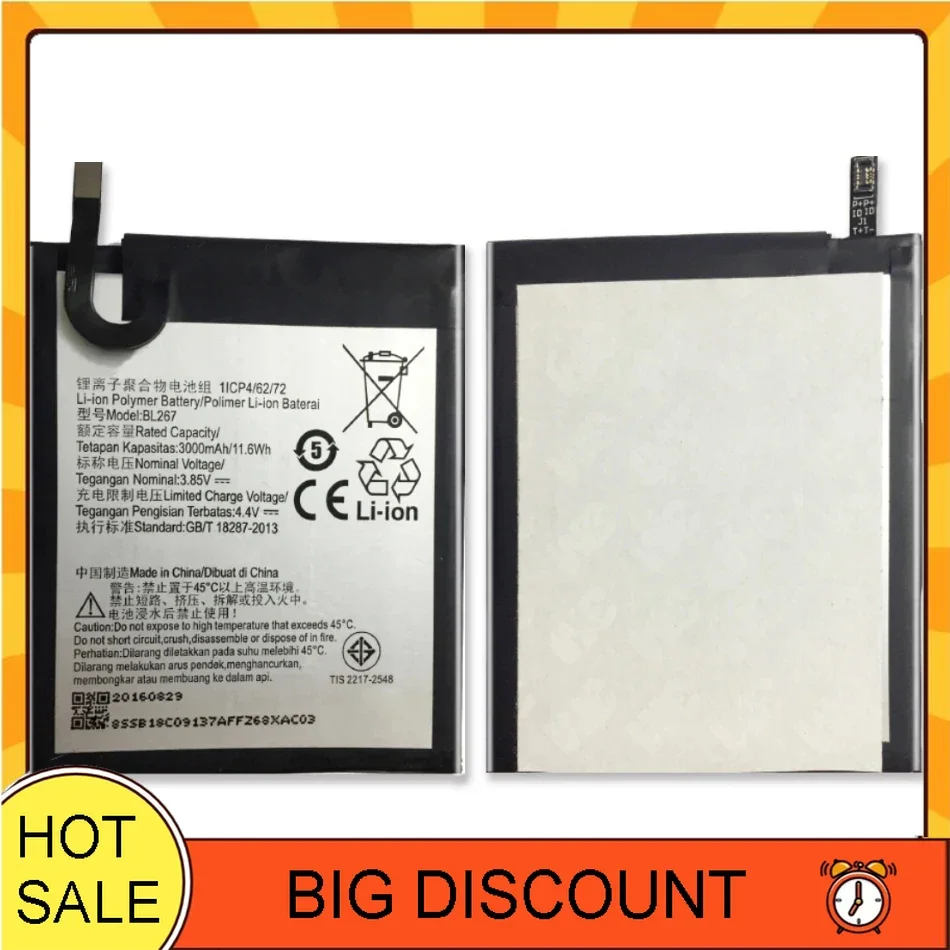 

Battery BL267 BL272 For Lenovo Vibe K6 K33a48 K33b36 K33b37 (not for K33A42) Power/K6 K33A42 XT1662 (not for K6 K33a48 K33b36 K3