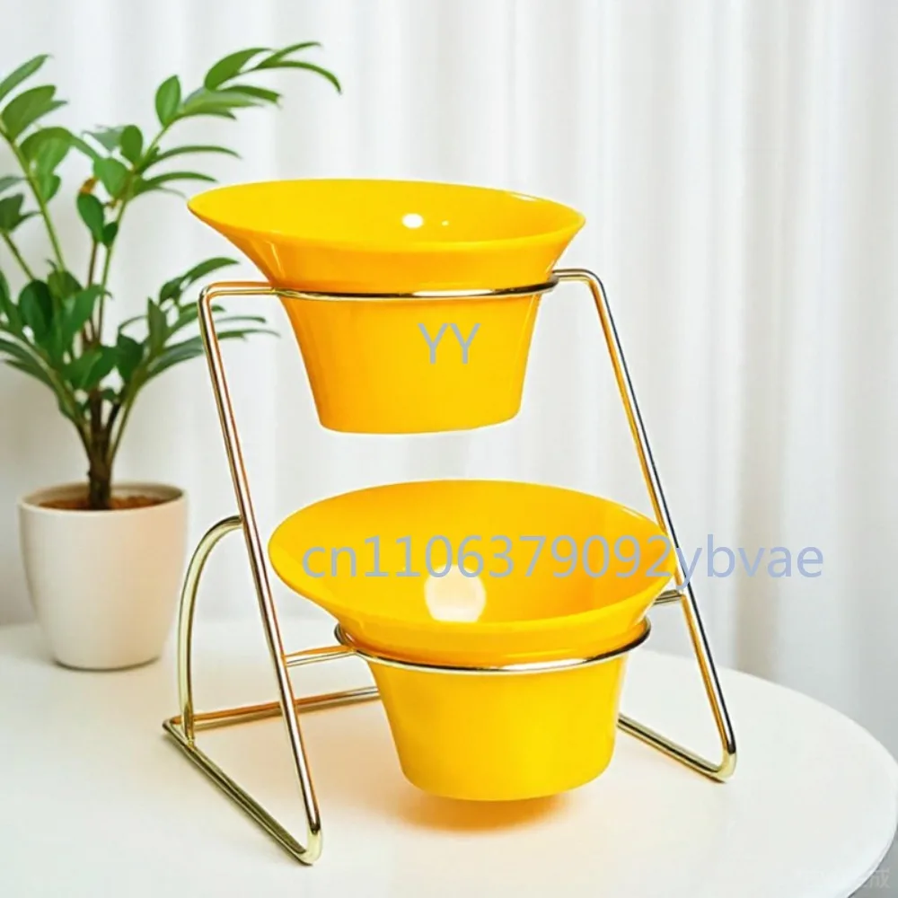 Side dish display box, pickle bowl, hotel buffet breakfast, utensils, small material table shelf, hot pot seasoning rack
