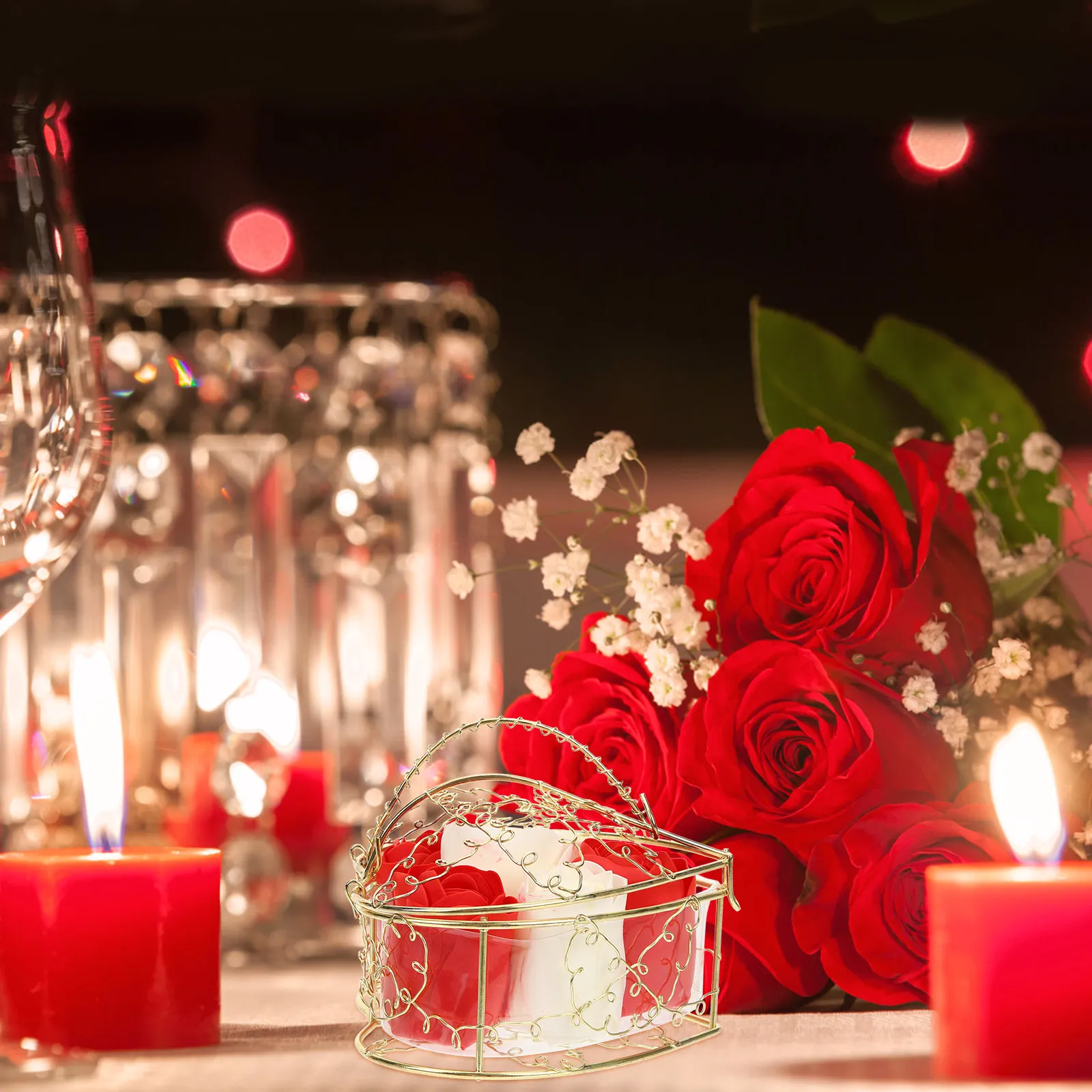 

2 коробки ароматного мыла для ванны в форме роз, декоративный цветочный набор для женщин, идеальный подарок на день рождения, свадьбу, годовщину.