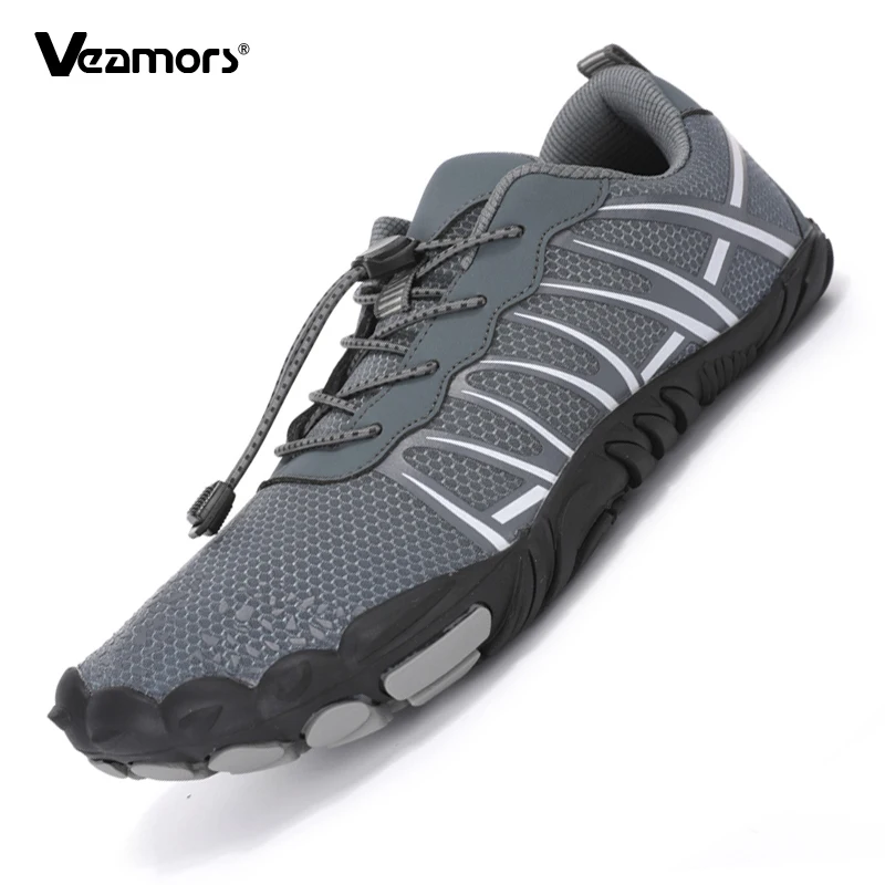Non-slip Cross-Training Sneakers Men Women Breathable Casual Sports Shoes Wide Toe Box Soft Fitness Trainers for Yoga Squat