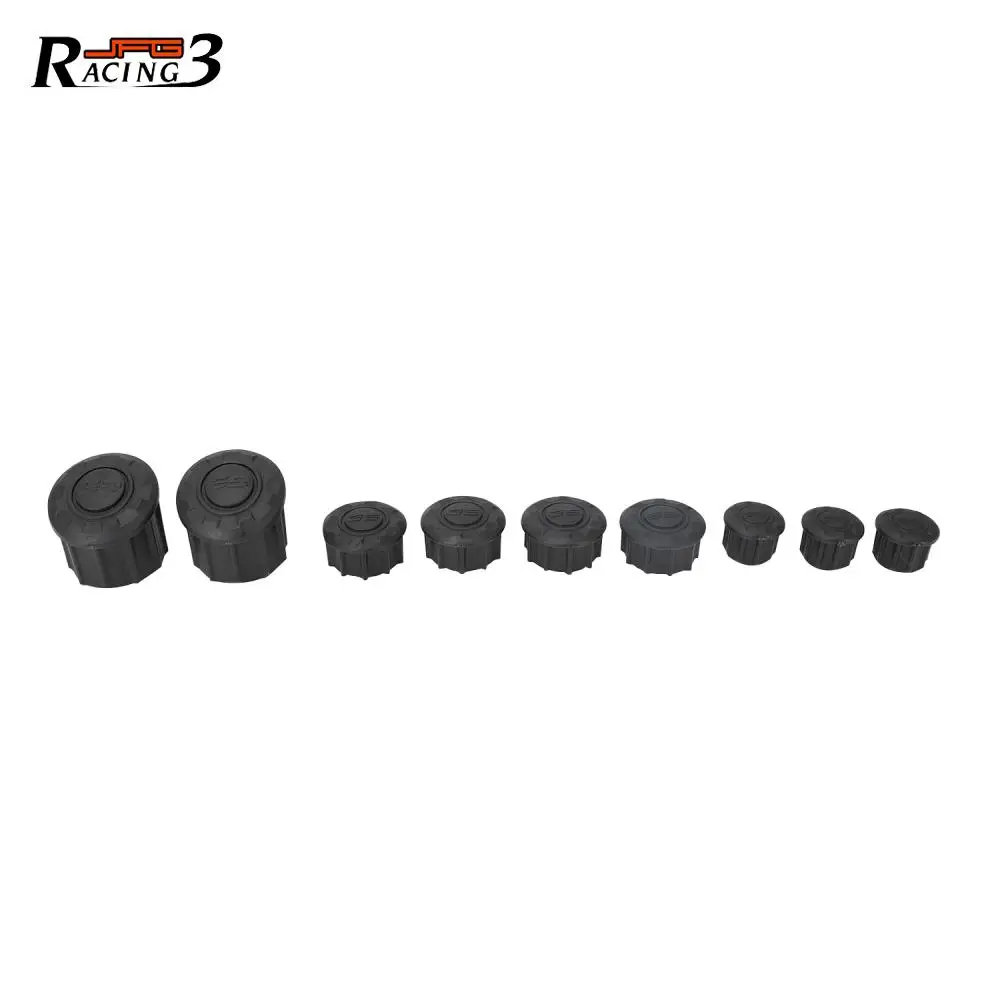 Motorcycle Accessories 9 Piece Screw Plugs Cover Frame Hole Cover For BMW R1200GS R1250GS Dirt Pit Bike Polypropylene