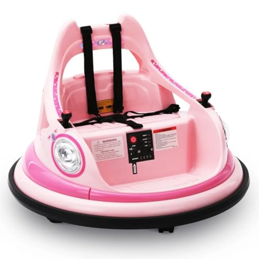 

Обновленные умные машинки-бамперы 12В 2025 года для детей 1.5-6 лет с пультом ДУ для родителей, вращением на 360°, LED-подсветкой, Bluetooth-музыкой и возможностью самостоятельной сборки