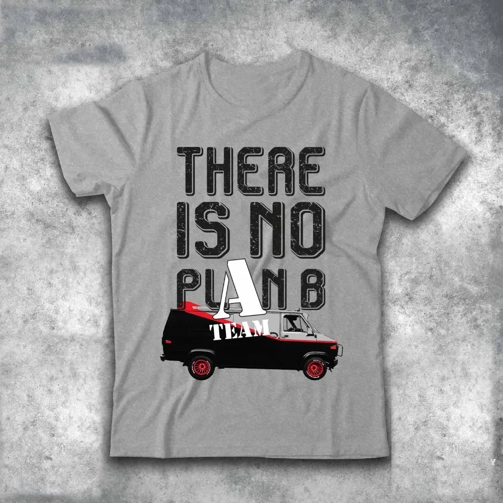 T-Shirt A Team Furgone Film 80'S Baracus Murdoc Hannibal Sberla Plan B 2019 New Fashion Brand Tops Male Men Design T-Shirt