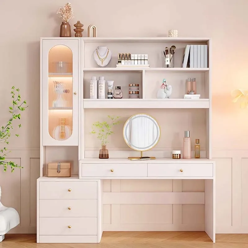 Nordic Luxury Vanity Table Bedroom White Women Girls Dressing Table Design Small Vanitys Para Maquillaje Dresser Furniture