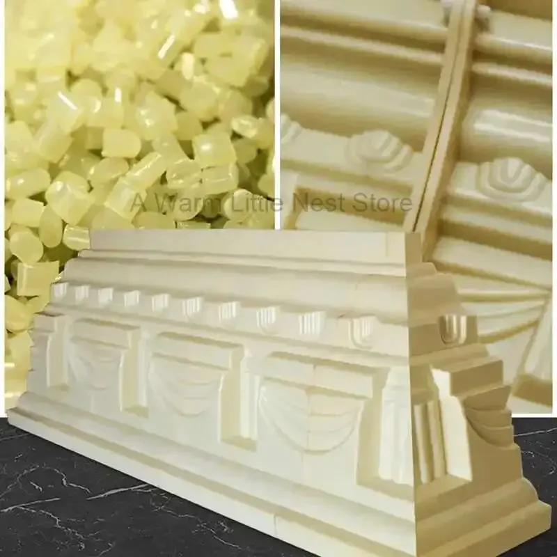 Modern Art Eaves Line Molds European Villa Eaves Line Exterior Wall Decoration Template Household Roman Column Cornice Drip Line