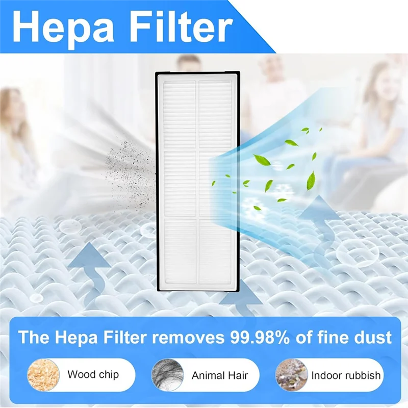 Untuk Roborock Q Revo, P10 Robot Penyedot Debu Suku Cadang Pengganti Sikat Sisi Utama Filter HEPA Bantalan Pel Kantong Debu-A77G