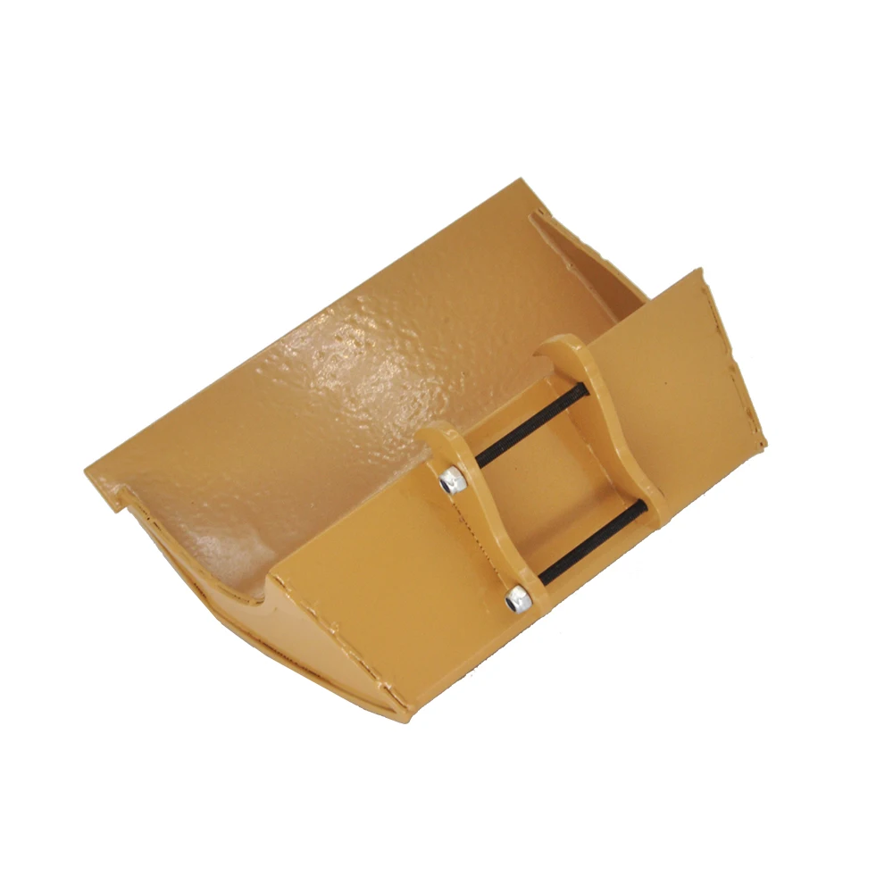 RC جديد المعادن واسعة حفارة مسطحة دلو ل Doube E EC160 E010 E111 HUINA 1592 1535 1550 1580 1593 1594 1599 RC حفارة أجزاء