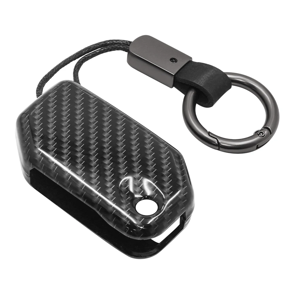 Carbon Key Cover Case for BMW Motorcycle F750GS F850GS F900R K1600GT R1200GS LC ADV R1250GS ADV C400gt Gs1250 GSA 1250 GS 1200