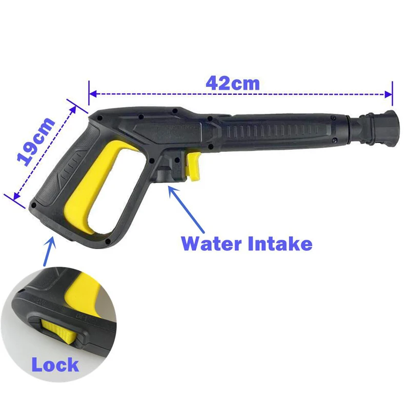 Pistolet à eau haute pression pour Karcher K2-K7 Fournitures de lavage de voiture Spray Power Clean Portable Clean Machine Jet Washer High Pressure