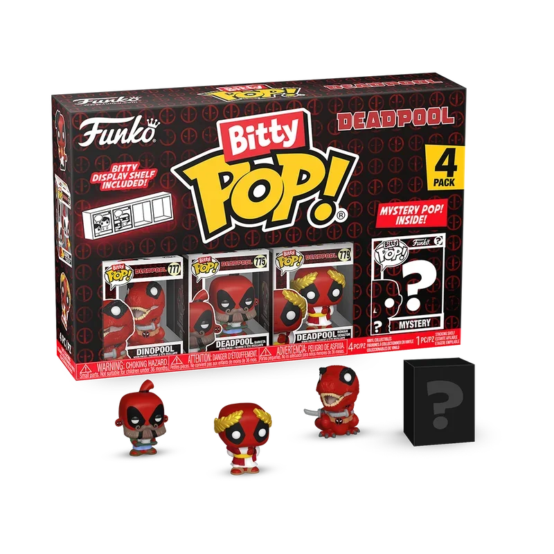 Оригинальная фигурка куклы Funko Pop Marvel Deadpool 3, модель слепых коробки Deadpool, аниме-фигурка, украшение стола, модель, детские игрушки, подарки