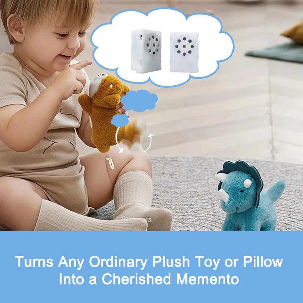 Voice Recorder For Stuffed Animal Record Custom Message For Plush Toy Perfect Sound Box For Voice Gifts Sound Box For Plush N7n0