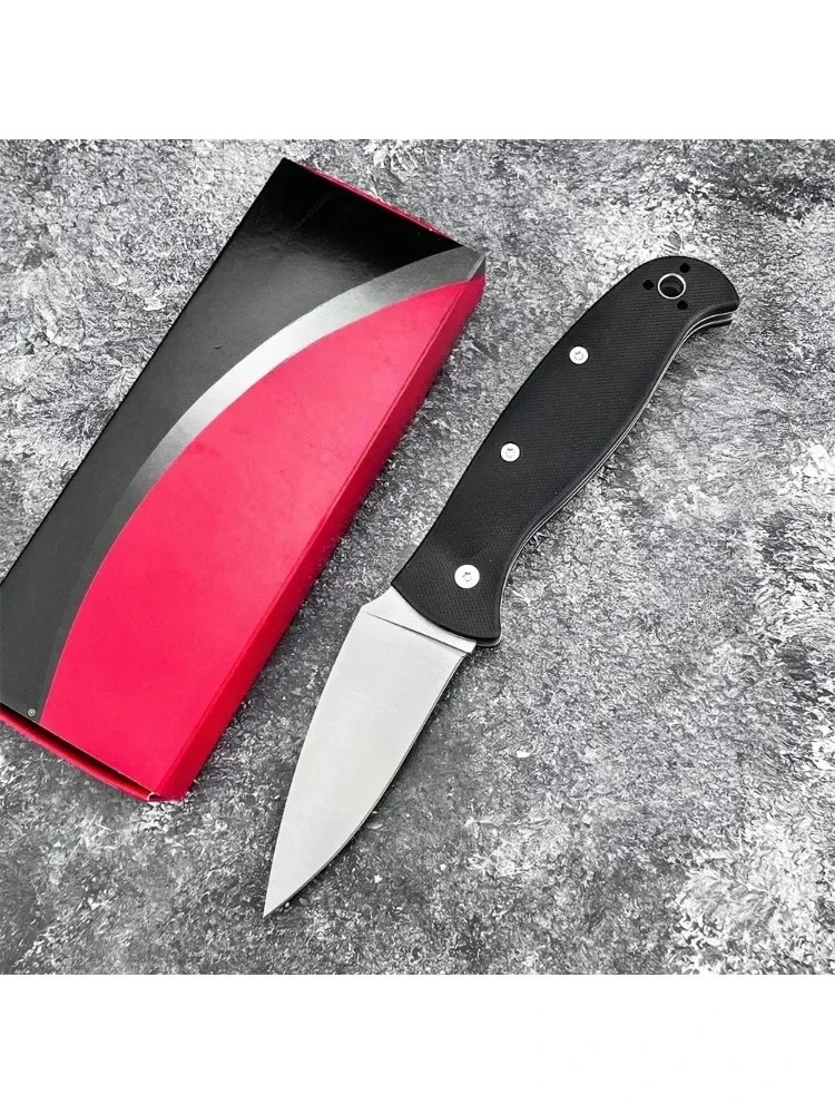 C165 EDC سكين للفرد صلابة عالية D2 الصلب و عدم الانزلاق G10 مقبض للخارجية بقاء الصيد السكاكين أداة القطع المحمولة