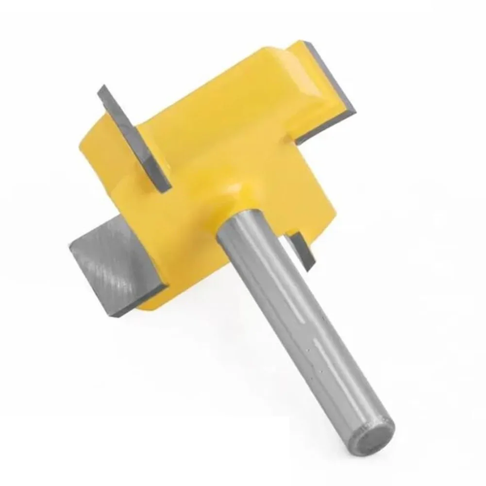 

Фреза для деревообработки, хвостовик 8 мм, фреза с Т-образным пазом и четырьмя твердосплавными краями для быстрой очистки, резки для деревянных материалов