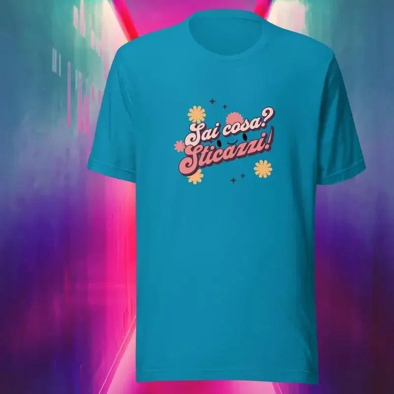 Sticazzi T Shirt Divertente Per Esprimere Leggerezza E Gioia Di Vivere Maglietta Menefreghismo Come Filosofia Vita