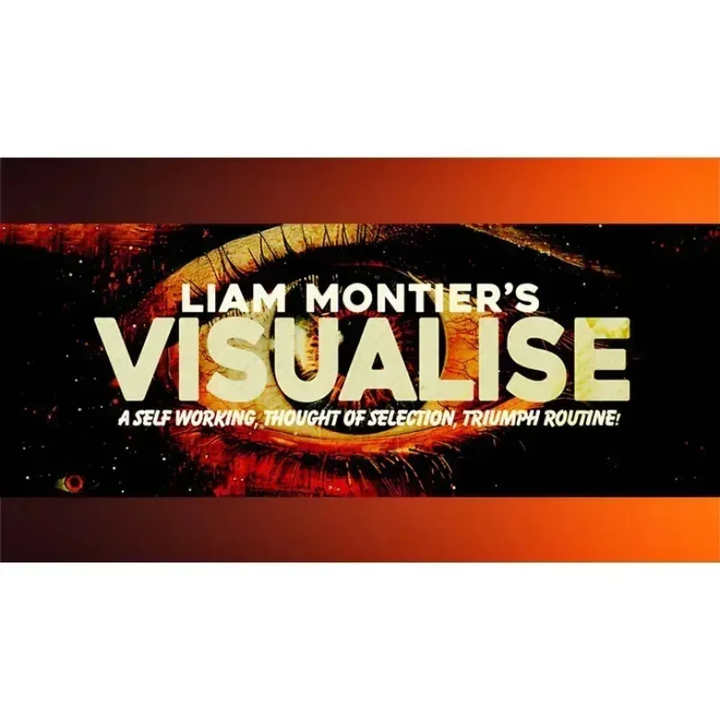 Visualise by Liam Montier Close up Magic Card Magic Trick Mentalism Magia Magie Magie Magicians Prop Accessory Illusion Gimmick