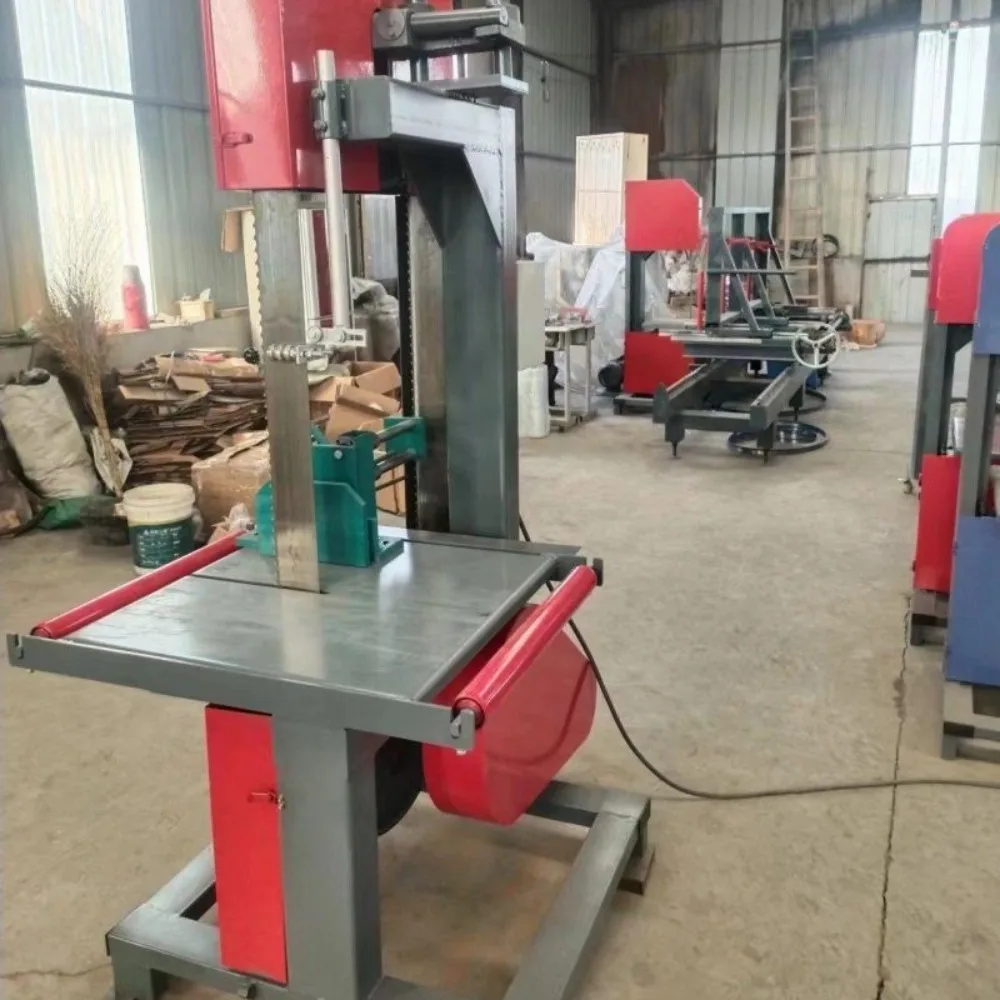 Woodworking Band Saw Machine Household Small Wood Log Panel Wood Machinery and Equipment Splitter Cutting Machine