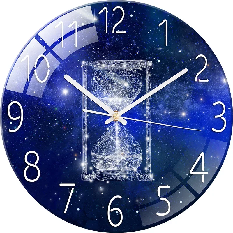 14 inch Modern Silent Wall Clock Non-ticking Silent Digital Wall Clock Silent Movement Without Ticking Living Room Decoration