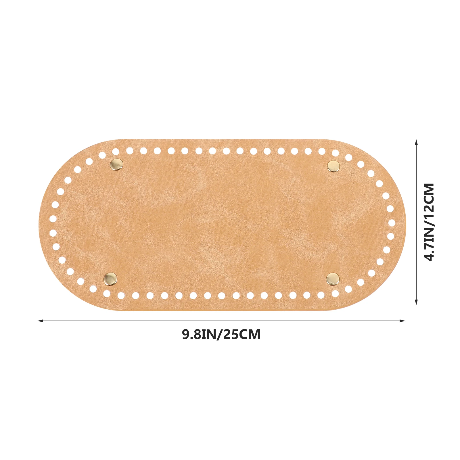 

5pcs Shaper Durable Pu Base Pads Cushion Bottom Bag Insert Cushions For Daily Use Gift Bag Accessories