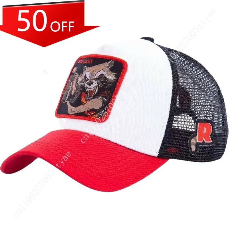 

Marvel Iron Man & Hulk Baseball Cap – Sports Mesh Hat – Summer Hip-Hop Style – Casual Hat for Men and Women