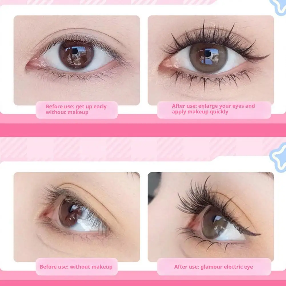 1 صندوق لتقوم بها بنفسك مجموعات الرموش ملحقات سعة كبيرة خالية من الغراء الرموش الصناعية كتاب الطبيعية ثلاثية الأبعاد Lndividual رمش ماكياج أداة