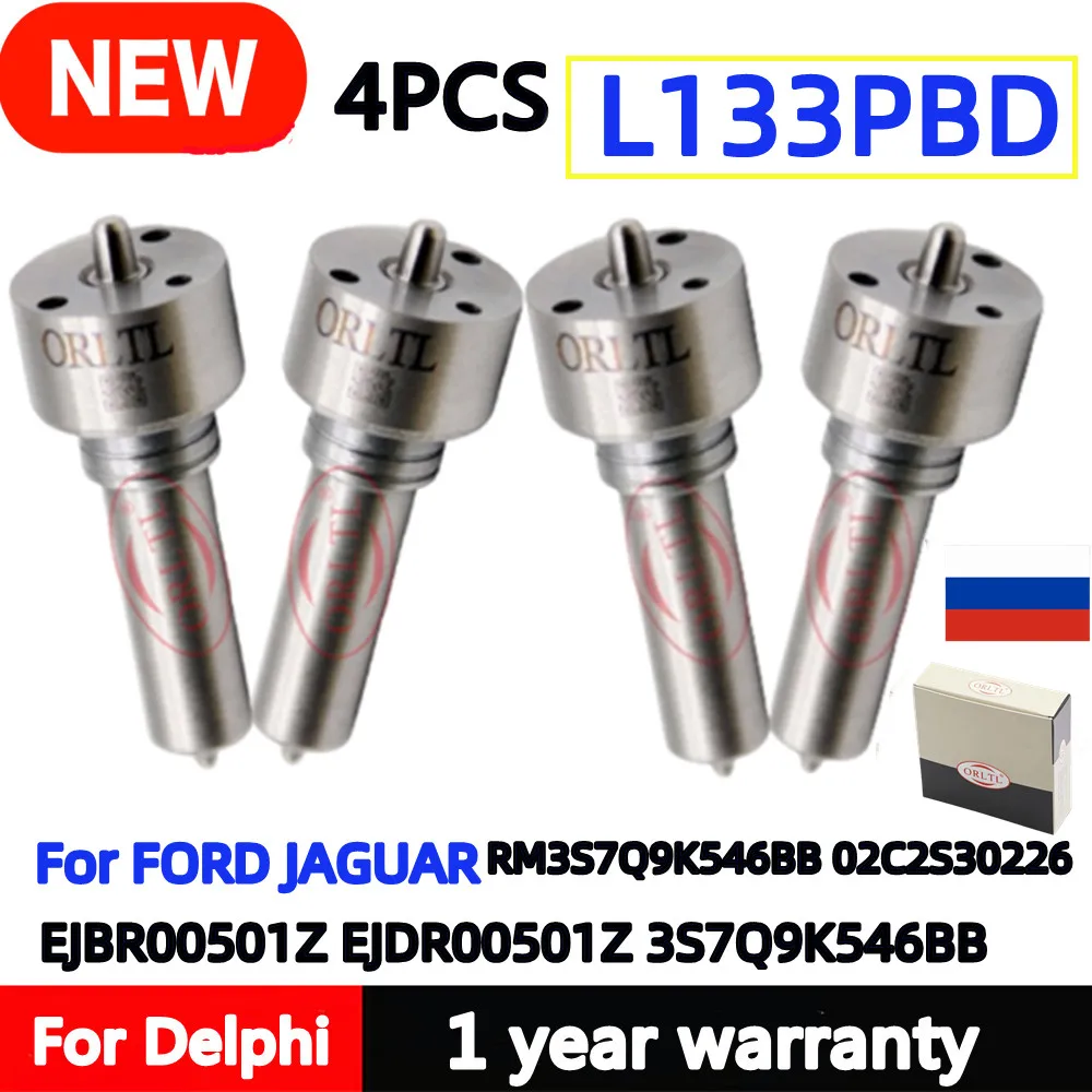 

4PCS L133PBD L133PBC 22655E Diesel Injector Nozzle FOR FORD JAGUAR EJBR00501Z EJDR00501Z 3S7Q9K546BB RM3S7Q9K546BB 02C2S30226