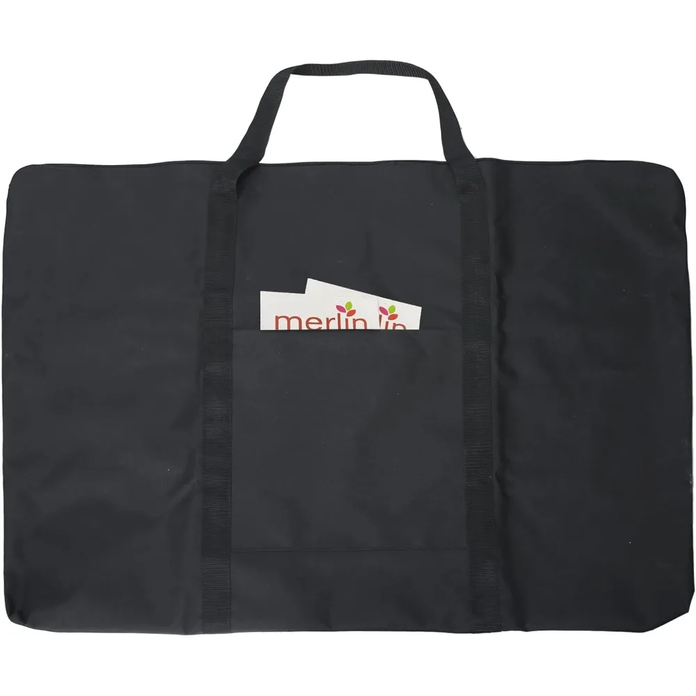 

Cupohus Waterproof Art Portfolio Bag 25" x 37" for 24" x 36" Artworks with Outer Pockets and Handle, Student Carrying Storage Ba