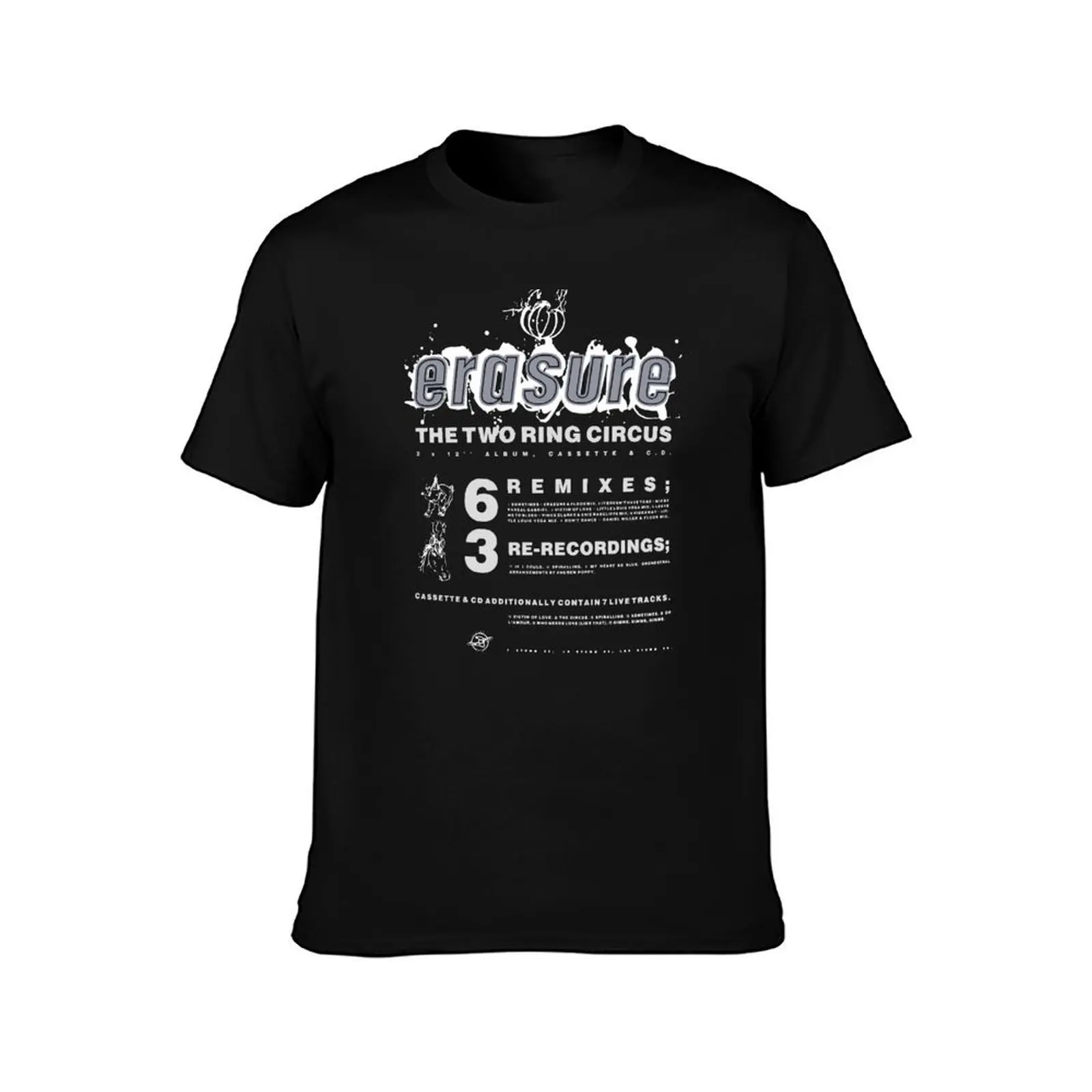 ERASURE - THE CIRCUS T-Shirt Retro Graphic Print T-Shirt