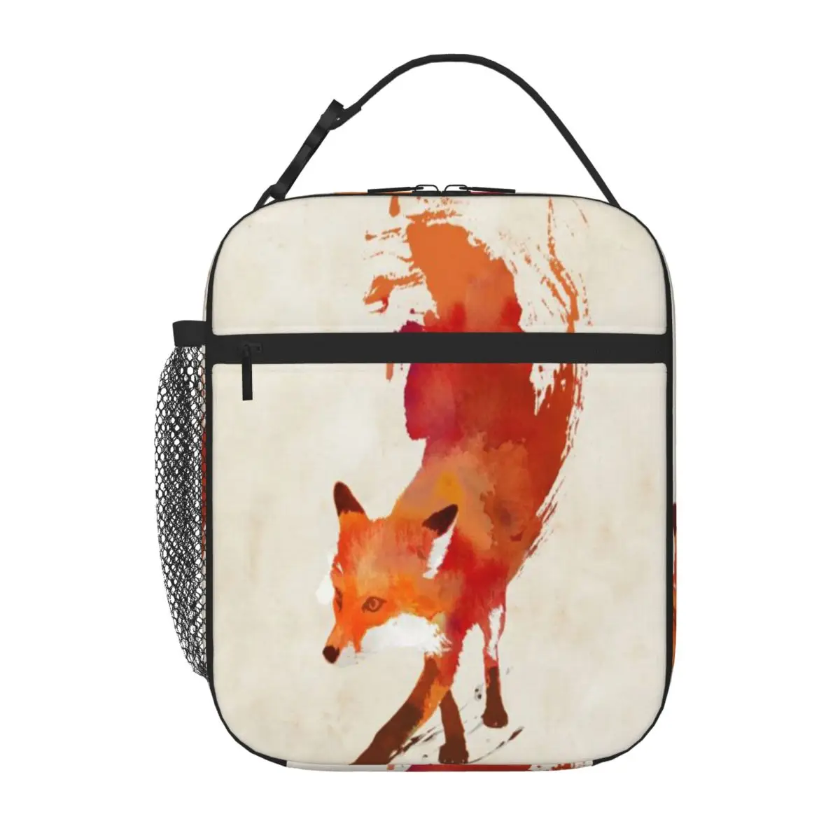 Hot Sale Vulpes Vulpes Plain Design Office Lunch Bag Beach Outing Foldable Lunch Bag