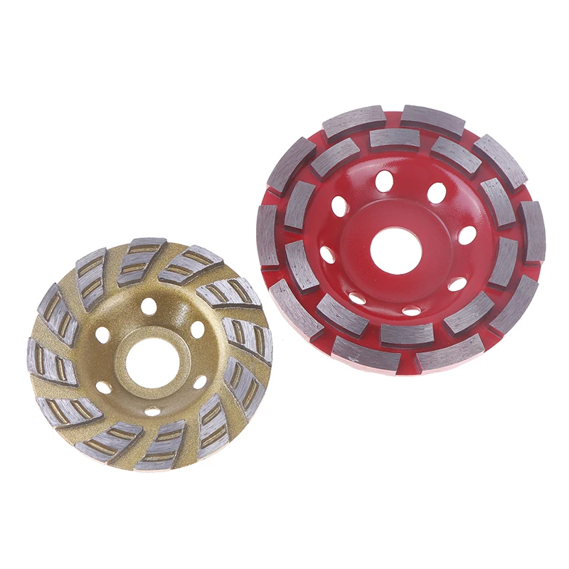 10/12.5CM Diamant Slijpschijf Disc Schurende Cup Slijtage Schuren DIY Slijpschijf Haakse Slijper Tool Polijstmachine voor Beton/Hout