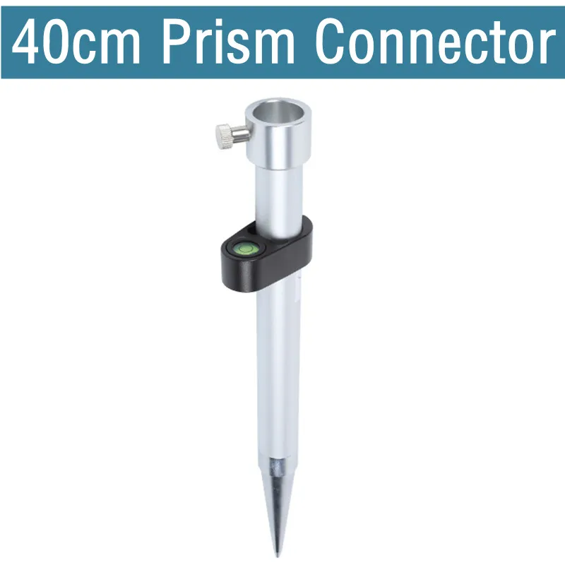 Mini Prism Pole Precise Tip Stretch For Total Station RTK Conntector 10cm 20cm 40cm 120cm prism pole Surveying Instruments