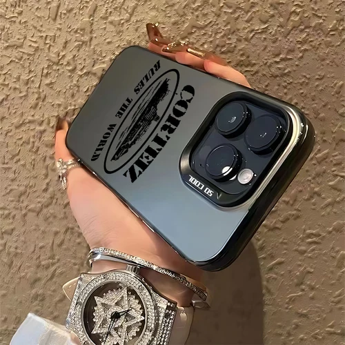 Phone Case For Goods Rules iPhone 16 15 14 13 12 11 mini Pro Max X XR XSMAX 8 7 Plus The World-C-corteizs-Anti Fall Matte Cover 