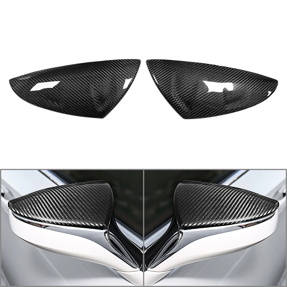 

Genuine Carbon Fiber Car Side Mirror Cap Replacement Covers M Style For Lexus IS300 IS350 IS500 2021 2022 2023