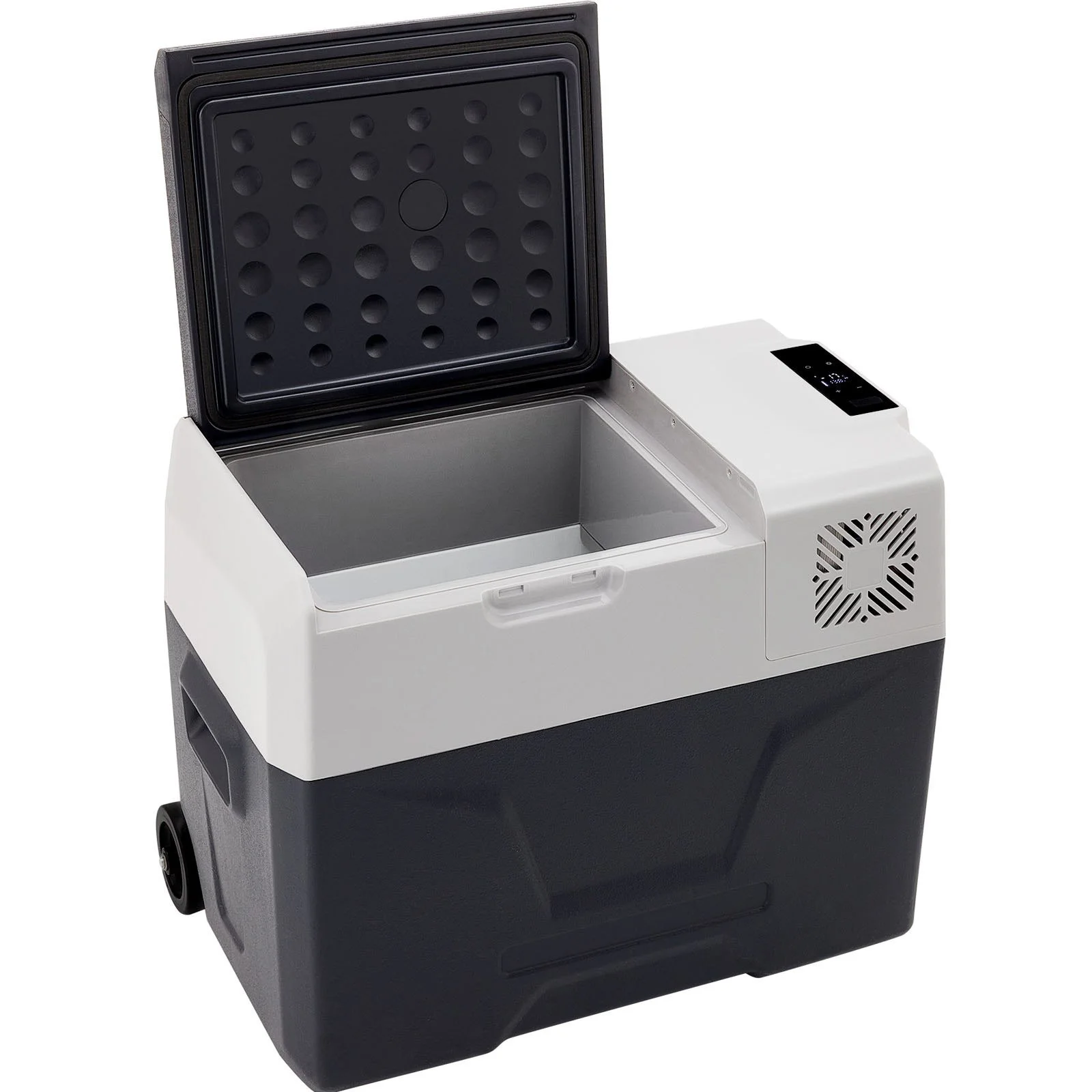 Refrigerador Portátil para Auto SIHAO de 30L, 40L, 50L, Mini Nevera Congeladora con Compresor de 12V/24V, Enfriador para Auto, Hogar, Camping, Viajes y Uso al Aire Libre