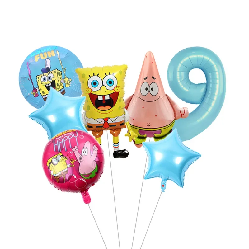 Niedlicher SpongeBob-Themen-Partykerzen-Geburtstagstorten-Topper für Kinderfeier-Dekoration – Detail 27