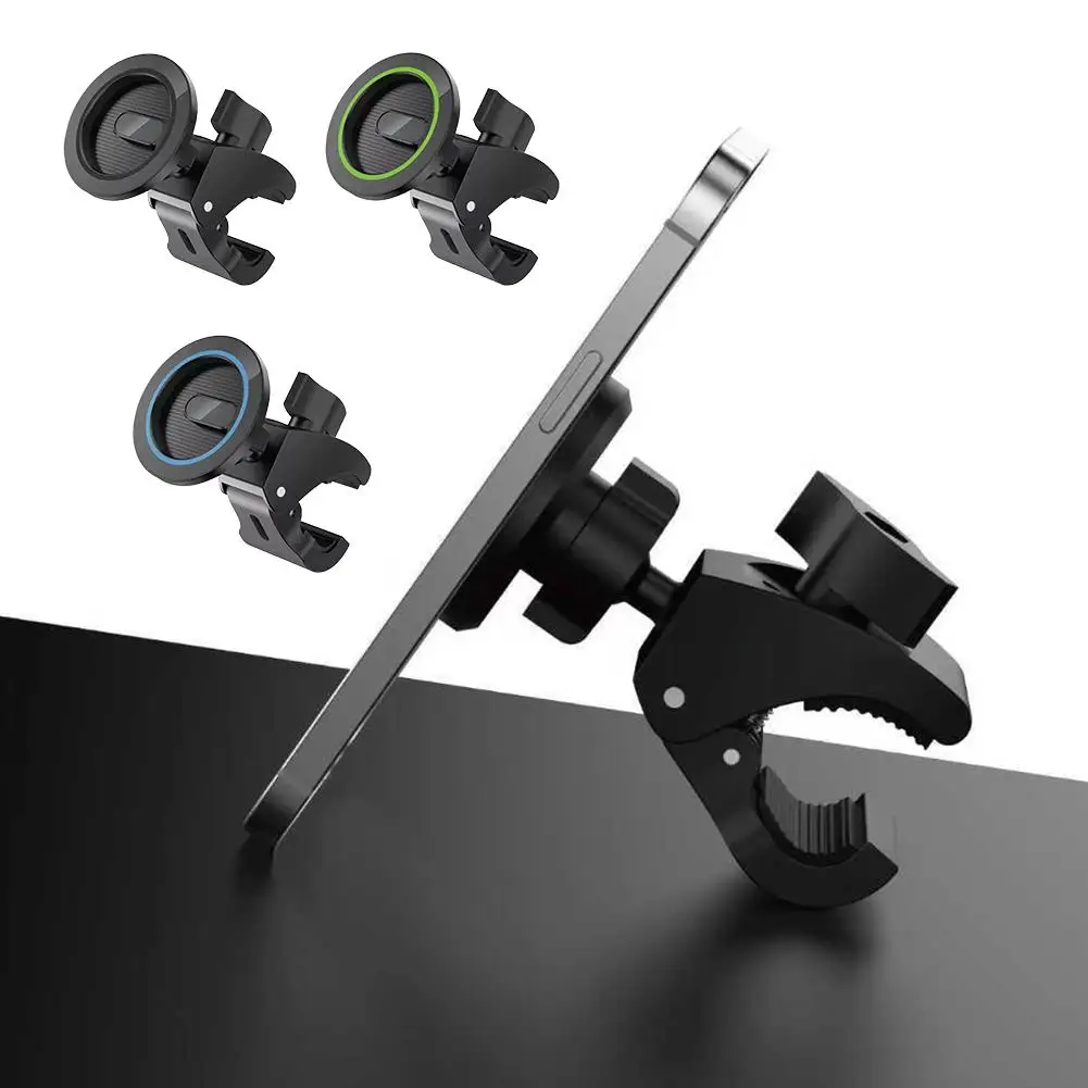 

Magnetic Bike Phone Holder for iPhone 17 16 15 Pro Max Removable GPS Handlebar Mount for Bicycle Electric Scooter L3Q9