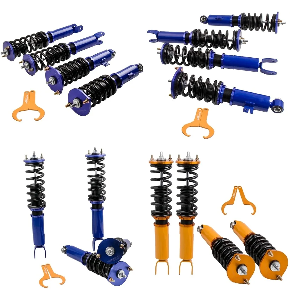 

MaXpeedingrods Coilovers Suspension Kit for Nissan 300ZX Z32 1990-1996, Adjustable Shock Absorbers Struts