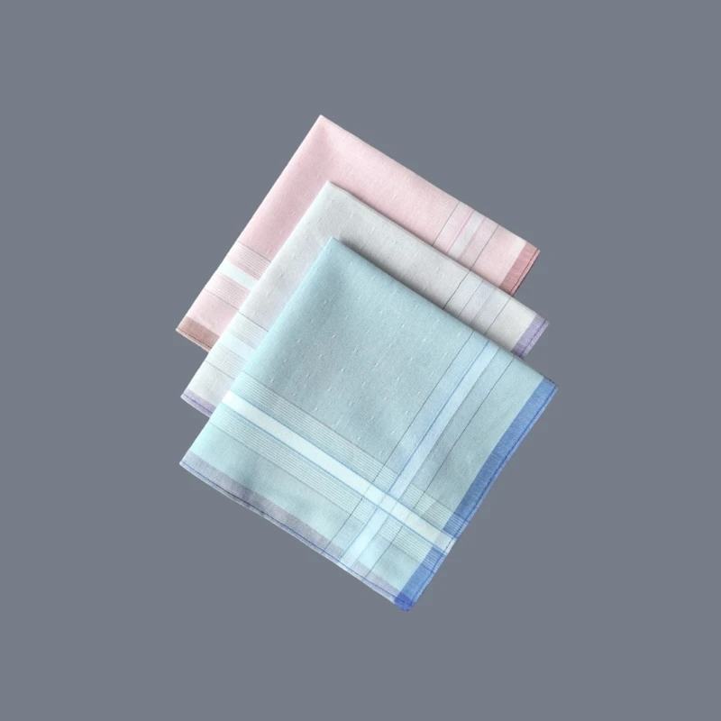 Practical Sweat Wiping Handkerchief for Kids Male Women Elderly Handkerchief