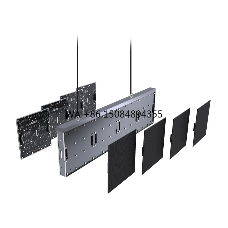 High-Resolution Indoor LED Display 1000x250 Double-Sided 2.9\