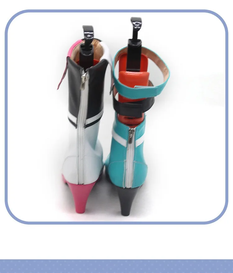 Vtuber IRyS Scarpe Cosplay Accessori Anime Stivali di Carnevale di Halloween Scarpe in pelle PU Puntelli Cosplay Realizzati su misura