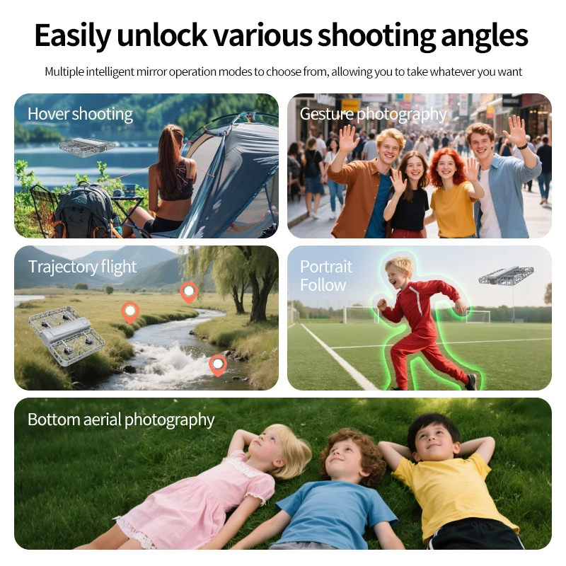 Original S161 MAX Brushless Drone Foldable RC Quadcopter with Gesture Photo Video Recording Humanoid Tracking Headless Mode - view 6