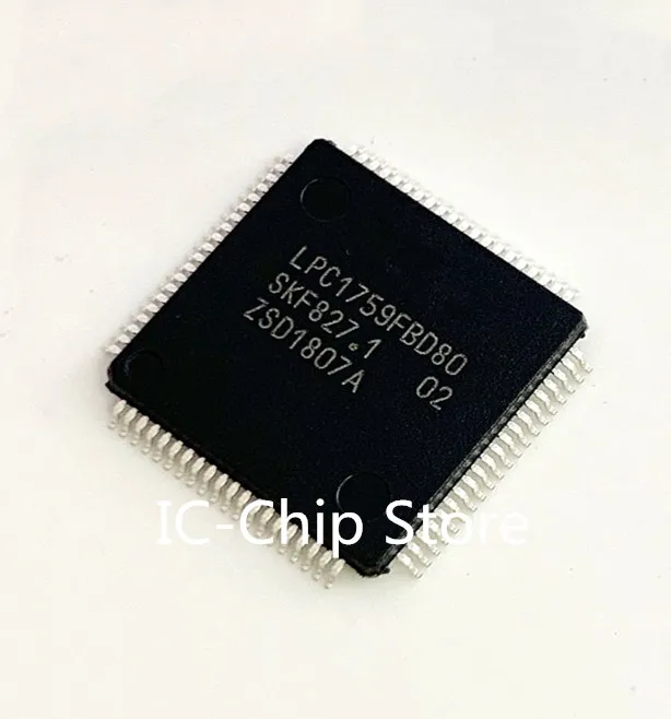 

1 шт. ~ 10 шт./лот LPC1759FBD80 LQFP80 новый оригинал