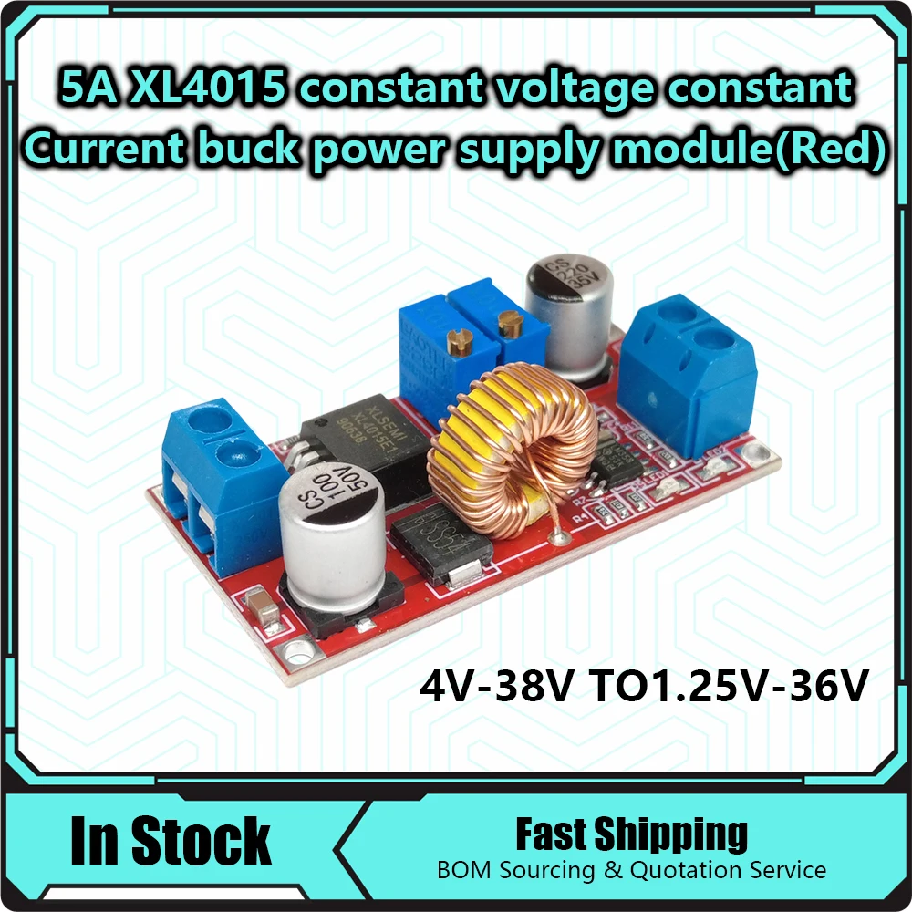 XL4015 DC to DC 5A CC CV Lithium Battery Step down Charging Board Led Power Converter Lithium Charger Step Down Module XL4015 E1