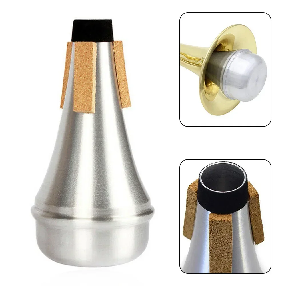 High Quality Useful Trumpet Mute Silenter Trumpets Tool Anti-disturbance Instrument Lightweight Practice 133mm