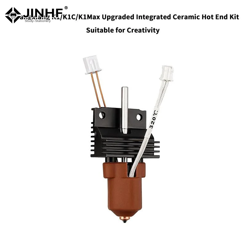 

New Creality 2025 Version K1 Series Ceramic Heating Block Kit Terminal With Buckle Compatible With K1/K1 Max/K1C 3D Printer