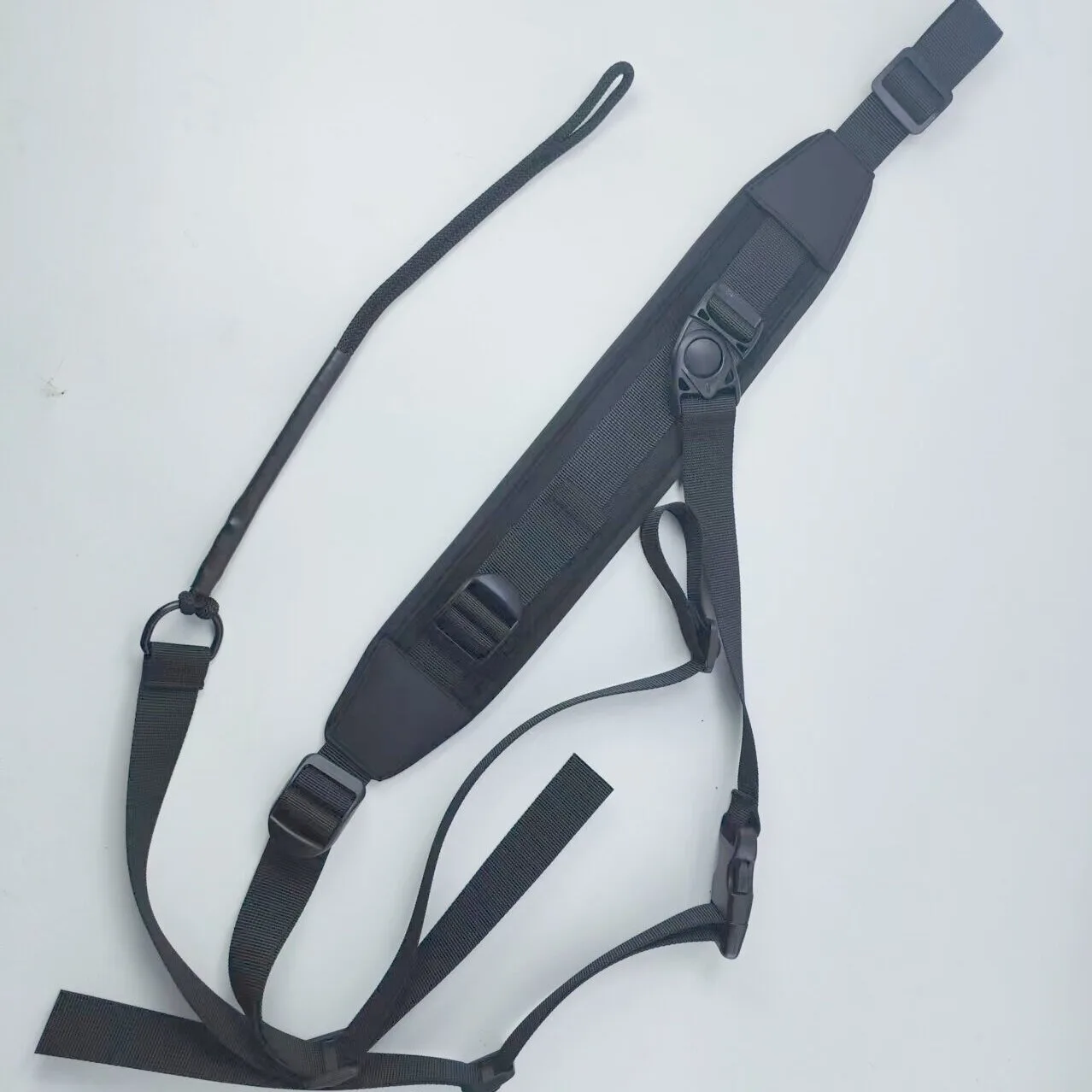 Equipamento de mergulho estilingue caça rifle estilingue tático ajustável camuflagem sling cinta resistente