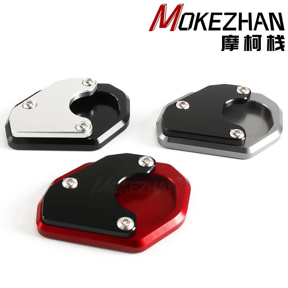 

Motorcycle Kickstand Foot Side Stand Extension Pad Support Enlarge Plate For Trident 660 Trident660 2021-2024 2023 Parts